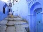 blue home in Morocco/Housewife;