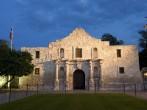 Famous american landmark - Alamo mission in San Antonio, Texas.