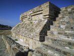 The ruins of Monte Alban in Oaxaca, Mexico
