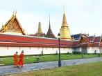 Loyal palace (Wat Phra Kaew) in Bangkok, Thailand; 