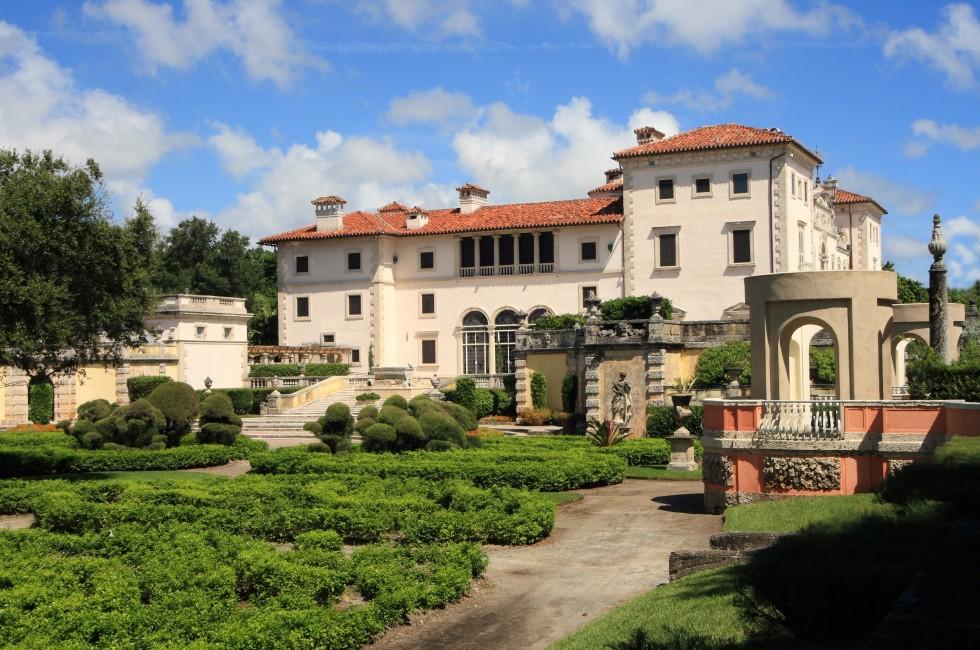 Magnificent Mansion,Vizcaya on Biscayne bay.