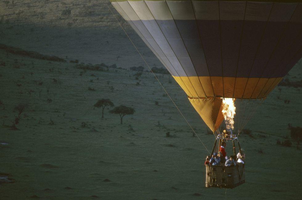 Hot Air Ballooning, Masai Mara, Kenya, Africa