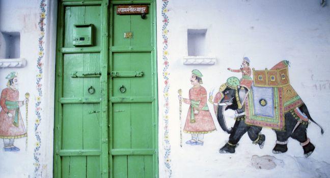 Door, Fatehpur Sikri, India