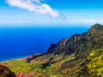 Beautiful Kalalau Valley in Kauai, Hawaii Islands.