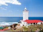 lighthouse in Mossel bay, south africa; 