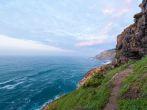 Coastal path in Mossel Bay in South Africa