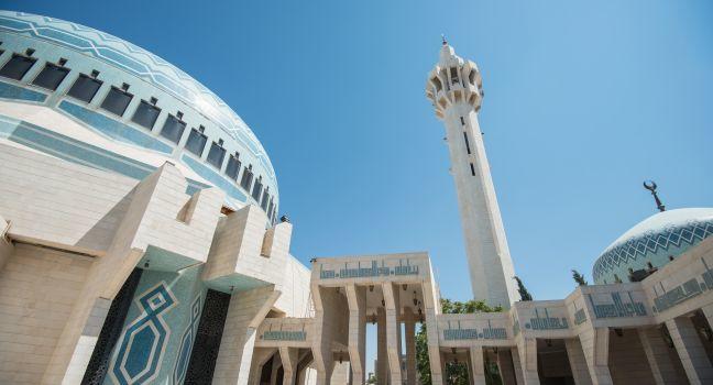 Arabic mosque in Amman Jordan; Shutterstock ID 270717305; Project/Title: Fodor's Viking; VK_2016; Downloader: Fodor's Travel