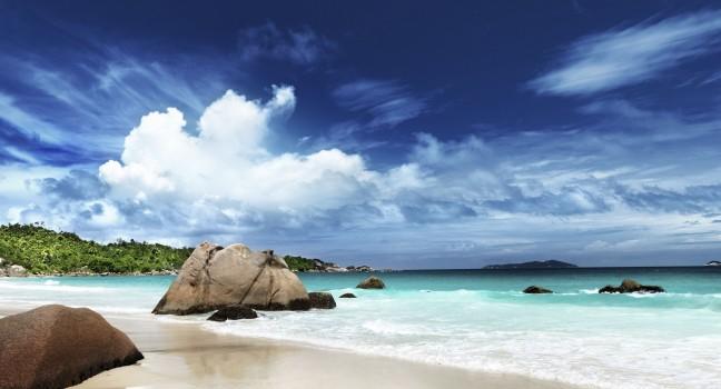 Anse Lazio beach Praslin island, Seychelles 